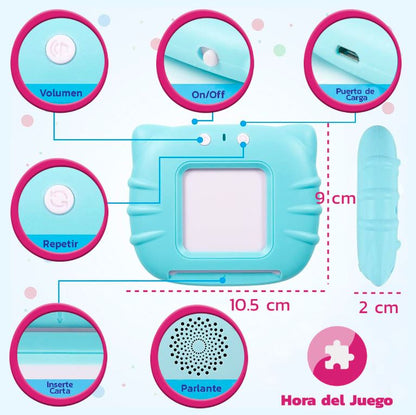 Lector de Tarjeta Bilingüe®: El Secreto para que tu Hijo Aprenda Jugando y sin Pantallas
